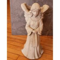 Concrete Angel Planter
