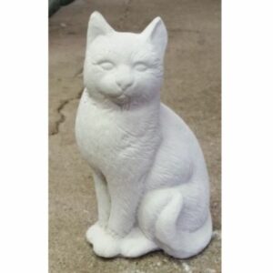 Concrete Cat, Sitting Up