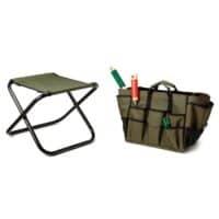 Tool Seat With Tote, Olive