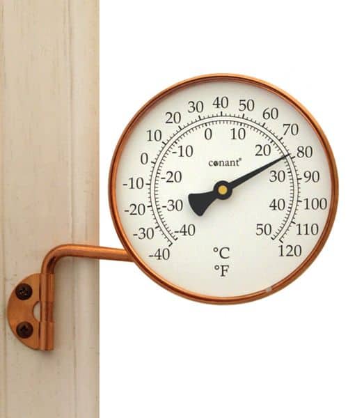 Garden Décor, Indoor & Outdoor Décor, Weather > Conant Dial Thermometer