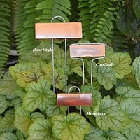 Copper Cap Style Plant Marker