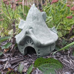 Concrete Fairy or Toad Cottage