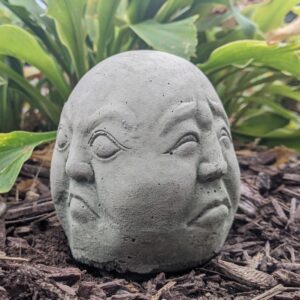 Concrete Buddha Four Faces