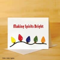 Printed Canvas Card, Lights