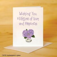 Printed Canvas Card, Happiness