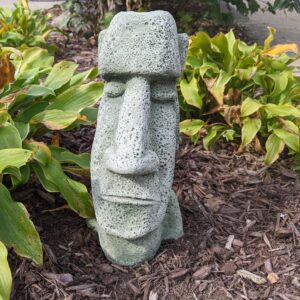 Concrete Easter Island Head