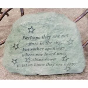 Concrete Garden Stone, Perhaps They are Not Stars