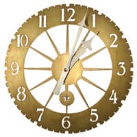 Jeffersonian Wall Clock