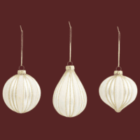 Champagne Glitter Ornament