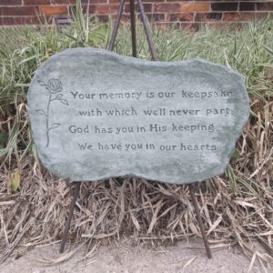 Concrete Garden Stone, Memory
