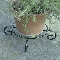 Black Metal Plant Stand