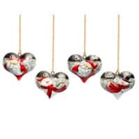 Whimsical Heart-Shaped Ornament