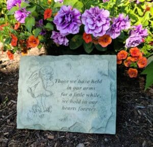 Concrete Garden Stone, Those We Have Held