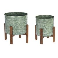 Embossed Plant Cover On Stand