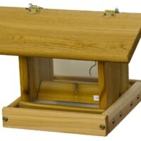 Cedar Hopper Feeder