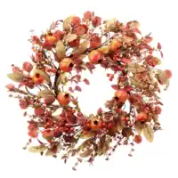 Pomegranate, Berry & Leaf Wreath