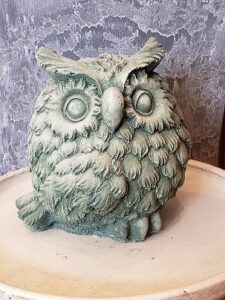 Concrete Owl, Round Large