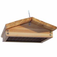 Cedar Upside-Down Suet Feeder