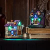 Resin LED Haunted House
