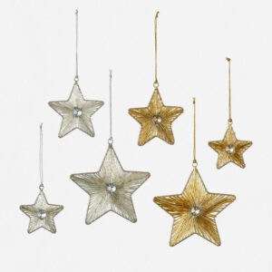 Beaded Star Ornament