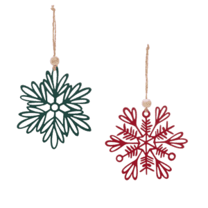 Cutout Snowflake Ornament